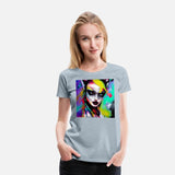 Cyber Vampire Witch Girl Horror Punk Pop Art