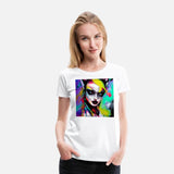 Cyber Vampire Witch Girl Horror Punk Pop Art