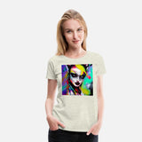 Cyber Vampire Witch Girl Horror Punk Pop Art