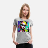 Cyber Vampire Witch Girl Horror Punk Pop Art