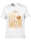 Coffee Powers T-Shirt - Funny Graphic Tee
