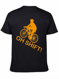Oh Shift! Cycling T-Shirt - Funny Biker Tee