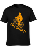 Oh Shift! Cycling T-Shirt - Funny Biker Tee