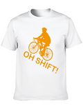 Oh Shift! Cycling T-Shirt - Funny Biker Tee