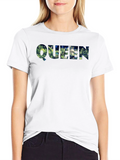 Queen Christmas Tree Fill T-Shirt