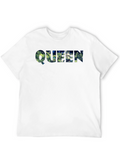 Queen Christmas Tree Fill T-Shirt