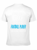Funny Football Player Graphic T-Shirt