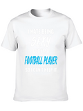 Funny Football Player Graphic T-Shirt