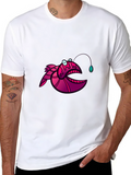 Angler Fish Graphic Tee - Unique Design