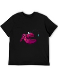 Angler Fish Graphic Tee - Unique Design