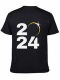 2024 Eclipse T-Shirt - Total Solar Eclipse Souvenir Tee