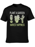 Plant a Garden Harvest Happiness Graphic Tee