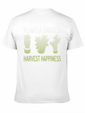 Plant a Garden Harvest Happiness Graphic Tee