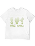 Plant a Garden Harvest Happiness Graphic Tee