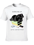Cuddling Up With Knowledge T-Shirt