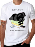 Cuddling Up With Knowledge T-Shirt
