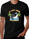 My Spirit Animal T-Shirt - Dolphin Design