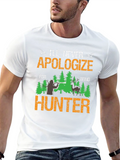 Ill Never Apologize Hunter Tee