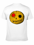Creepy Smiley Face Graphic T-Shirt