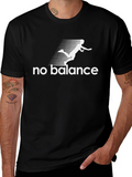 No Balance Black T-Shirt