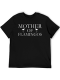 Mother of Flamingos Graphic Tee