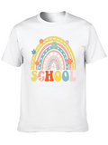 School Secretary Rainbow Graphic Tee