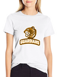 Guardians Tiger Graphic Black T-Shirt