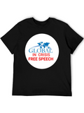 Global Crisis Free Speech T-Shirt