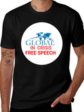 Global Crisis Free Speech T-Shirt