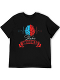 Stroke Awareness T-Shirt - Brain Graphic