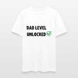 Dad level unlocked, gaming, gamers gift, videogame
