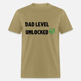 Dad level unlocked, gaming, gamers gift, videogame