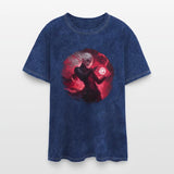 Dark Elf Sorceress with Glowing Red Magic Sphere