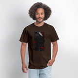 Dark Forest Owl – Gothic Night Creature T-Shirt