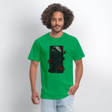 Dark Forest Owl – Gothic Night Creature T-Shirt
