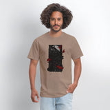 Dark Forest Owl – Gothic Night Creature T-Shirt