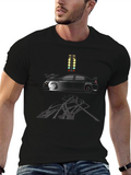 Racing Car Black T-Shirt