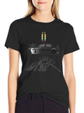 Racing Car Black T-Shirt