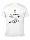 Racing Car Black T-Shirt