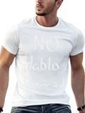 No Hablo Español Funny Graphic T-Shirt