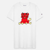 Demon Monster Cat Halloween Fun Horror Devil Horns