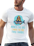 Funny Fishing T-Shirt - Mines So Big!