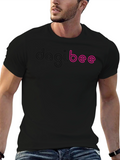 Dagibee Black Graphic Tee