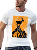 Mountain Goat Graphic Tee - Adventure Ready