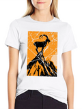Mountain Goat Graphic Tee - Adventure Ready