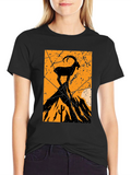 Mountain Goat Graphic Tee - Adventure Ready