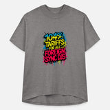 DJ Humor – "104% Tariffs for All Foreign Sync DJs"