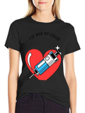 Ive Had My COVID Vaccine Heart T-Shirt