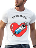 Ive Had My COVID Vaccine Heart T-Shirt