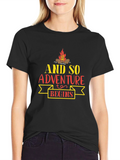 Adventure Begins Graphic Tee